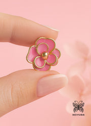 Eden Bloom Earrings (Pink)